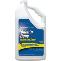 Armstrong Once'N Done Citrus Scent Concentrated Floor Cleaner Liquid 64 oz. for Grout