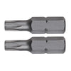 Irwin Torx T25 X 1 in. L Insert Bit S2 Tool Steel 2 pc