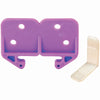 Prime Line Plastic Drawer Track Guide Replacement Kit 1-3/16 L in.