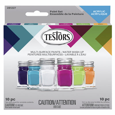 Testors Trend Gloss Assorted Paint Kit 6.4 oz
