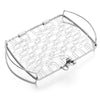 Weber Deluxe Grilling Basket 11 Inch Stainless Steel for Vegetables and Small Meats 