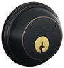 Schlage B-Series Aged Bronze Brass Single Cylinder Deadbolt