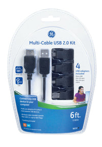GE 6 ft. L USB Cable