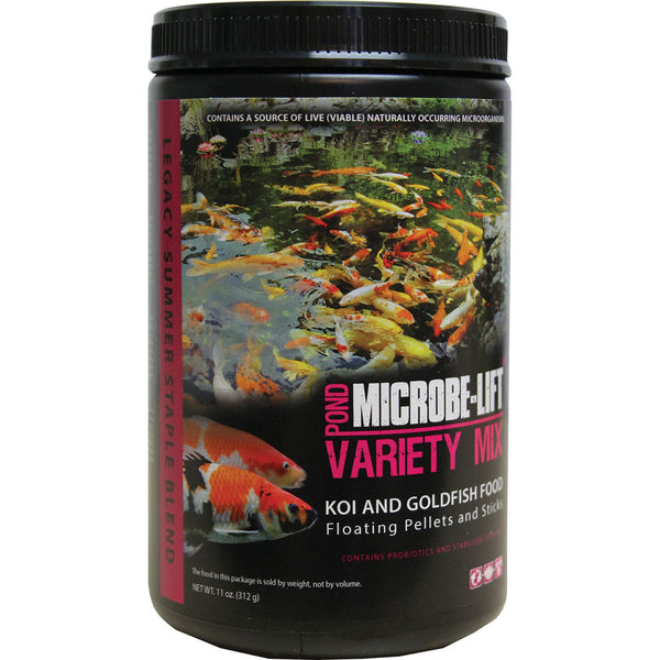 Microbe-Lift Mezcla para todas las estaciones, alimento para koi y peces dorados
