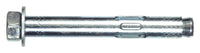 Hillman 3/8 in. D X 1-7/8 in. L Steel Hex Head Sleeve Anchors 25 pk