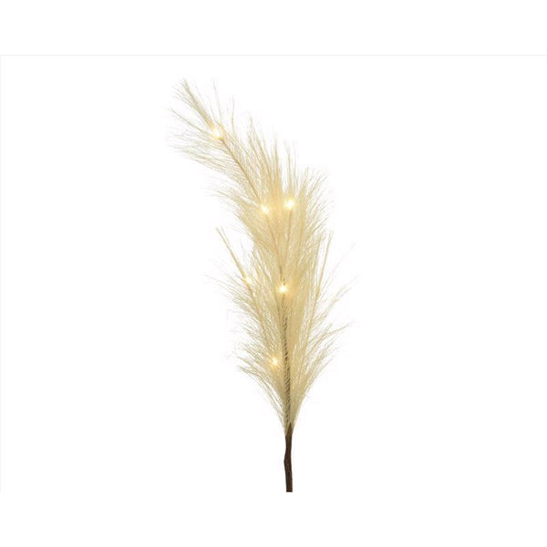 Tallo de pluma de pampas Lumineo de 27,5 pulgadas.