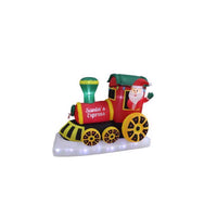 A Holiday Company LED Santa's Express Train 11 ft. Inflatable (Pack of 4)
