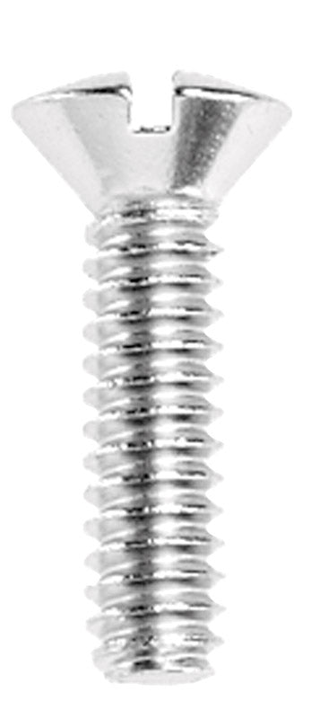 Danco No. 10-24 x 3/4 in. L Slotted Oval Head Brass Faucet Handle Screw (Pack of 5)