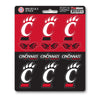 University of Cincinnati 12 Count Mini Decal Sticker Pack