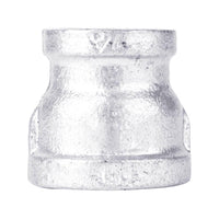 B & K 3/4 in. FPT  x 1/2 in. Dia. FPT Galvanized Malleable Iron Reducing Coupling