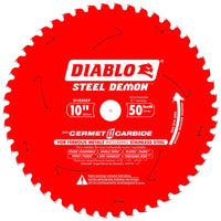 Diablo Steel Demon 10 in. Dia. x 1 in. Cermet Carbide Circular Saw Blade 50 teeth 1 pk - Deal of The Week