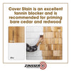 Zinsser Cover Stain White Oil-Based Alkyd Primer and Sealer 1 qt (Pack of 4)