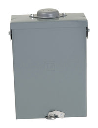 Square D HomeLine 100 amps 120/240 V 6 space 12 circuits Wall Mount Main Lug Load Center - Open Box