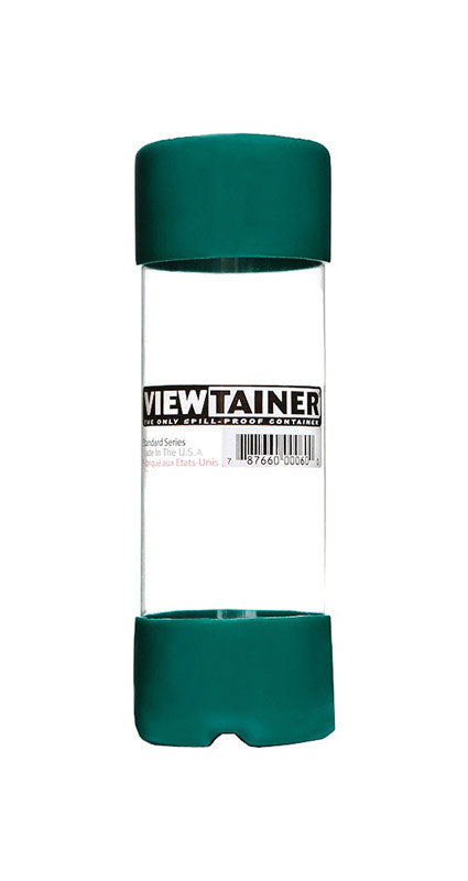 Viewtainer Green Plastic Slit Top Container 2 L x 6 H x 2 W in. (Pack of 24)