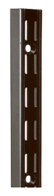 Knape & Vogt Black Steel Regular Duty Shelf Support 14 Ga. 48 in. L