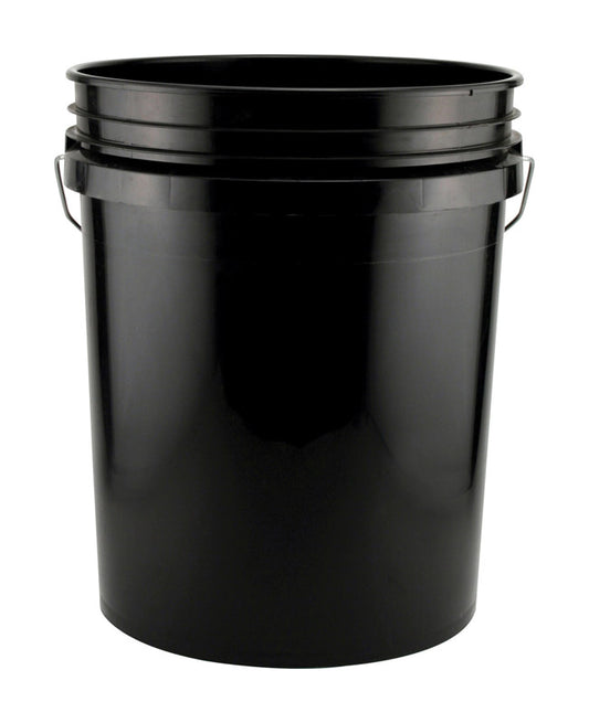 Plastic Pail 5 Gal Blk (Pack Of 10)