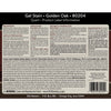 Old Masters Semi-Transparent Golden Oak Oil-Based Alkyd Gel Stain 1 qt (Pack of 4)