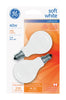 GE 40 watts A15 A-Line Incandescent Bulb E12 (Candelabra) Soft White 2 pk (Pack of 6)
