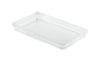 iDesign Clear Towel Tray 1 in. H X 9.75 in. W X 5.75 in. D