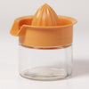 Lifetime 5-1/4 in. W x 5-1/2 in. L Clear/Yellow Glass/Plastic Manual Juice Press (Pack of 6)