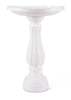 Bloem Llc 270-10 17" D X 17" W X 25" H White Bird Bath Promo (Pack of 6)