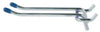 Crawford Silver Steel 4 in. Peg Hooks 2 pk - Open Box
