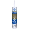 GE Advanced White Silicone 2 Window and Door Caulk Sealant 10.1 oz (Pack of 12)