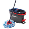 O-Cedar EasyWring Rinse Clean 12 in. W Spin Mop with Bucket