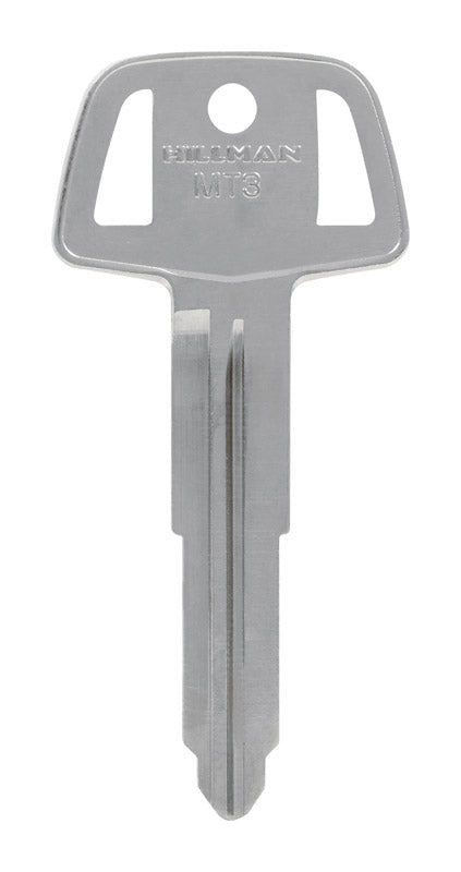 HILLMAN Automotive Key Blank Double sided For Mitsubishi (Pack of 10)