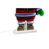 Celebrations LED Infinity Santa 30 in. Yard Decor