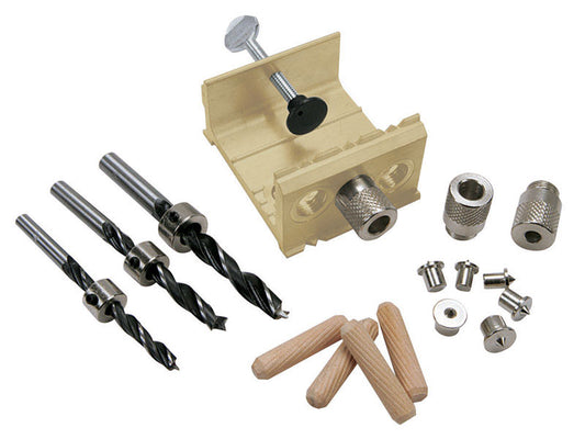 General Heavy Duty Aluminum Doweling Jig Kit 2/3 to 1 in. Stock for Wood