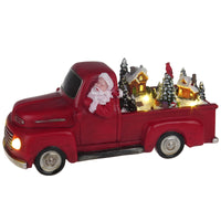 Mr. Christmas LED Red Snowy Village Scene Indoor Christmas Decor (Pack of 6)