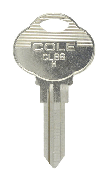 Llave tradicional Hillman para casa u oficina, llave universal en blanco doble (paquete de 10).