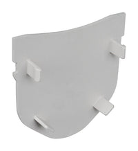 Fernco StormDrain Plus 4-11/16 in. Gray Rectangle Plastic End Cap
