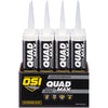 OSI Quad Max White Elastomeric Polymers Door/Siding/ Window Sealant 9.5 oz (Pack of 12) - Deal of The Week