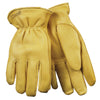 Kinco Men's Outdoor Driver Gloves Gold L 1 pair