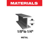 Diablo 3-5/8 in. Bi-Metal T-Shank Thick Metal Jig Saw Blade 12 TPI 5 pk