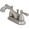 Oakbrook Collection Brushed Nickel Modern Two-Handle Bathroom Sink Faucet 4 in. - Deal of The Week