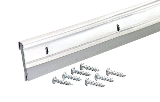M-D Silver Aluminum Sweep For Doors 36 in. L X 1/4 in.