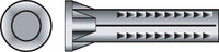 Hillman .19 in. D X 1 in. L Lead Round Head Ribbed Anchor 100 pk