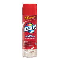 Resolve High Traffic Carpet Cleaner 22 oz. Foam (Pack of 12)
