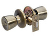 Master Lock Antique Brass Bed and Bath Knob Right or Left Handed
