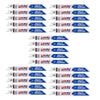 Lenox MULTIWOLF 6 in. Bi-Metal WAVE EDGE Reciprocating Saw Blade 10 TPI 25 pk