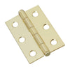 National Hardware 2-1/2 in. L Brass Steel Cabinet Hinge (Pack of 5)