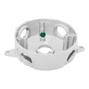 Sigma Engineered Solutions New Work 16 cu in Round Die-Cast Metal Weatherproof Box White - Deal of The Week