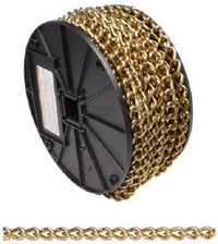 Campbell Chain  No. 2  Twist Link  Carbon Steel  Machine Chain  5/32 in. Dia. x 70 ft. L