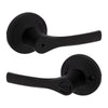 Kwikset Matte Black Privacy Lever Right or Left Handed