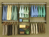 Easy Track 84 in. H X 96 in. W X 14 in. L Wood Deluxe Starter Closet Kit