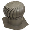 Air Vent Air Hawk 18.4 in. H x 12 in. Dia. Weatherwood Aluminum Turbine and Base