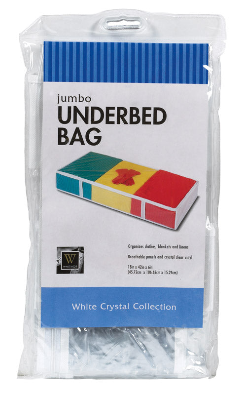 Whitmor Clear Underbed Storage Bag